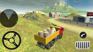 kamyon sürüş simülatör oyunu 2020 || Offroad Cargo Truck Games - Android Gameplay screenshot 3