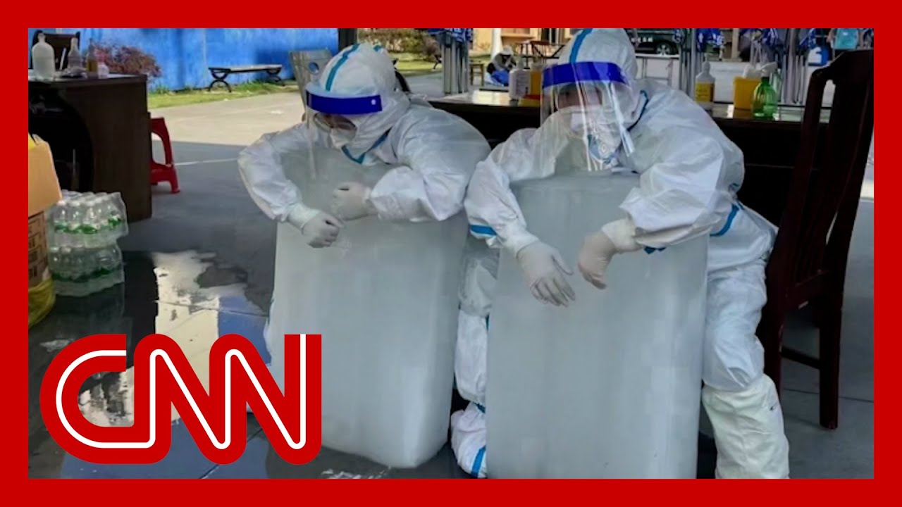 ‘That’s not water’: Scenes from China’s Covid response illustrate brutal heat