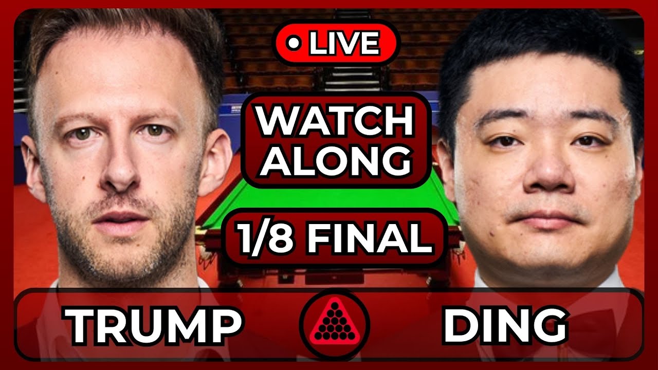 TRUMP VS DING | THE MASTERS 2026 | 1/8 FINAL | LIVE WATCHALONG