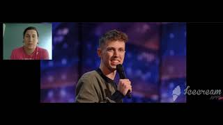 Early Release: The Judges Can't Stop Laughing at Cam Bertrand's Comedy - AGT 2021 reaction