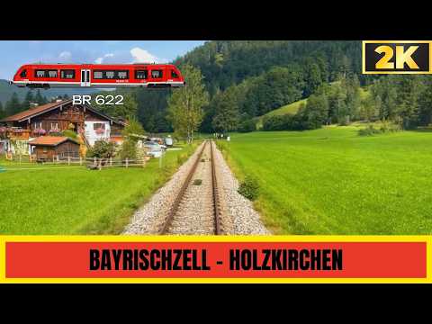Cab Ride: Bayrischzell 🇩🇪 – Holzkirchen 🇩🇪 | Bavarian Alpine Railway [RB55 / BR 622]