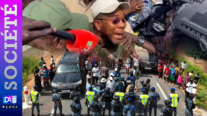 Bougane Gueye Dany arrêté et brutalisé par la gendarmerie à l'entrée de Bakel