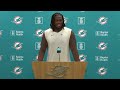Aaron Brewer, Zach Sieler, Patrick Paul meet with the media | Miami Dolphins