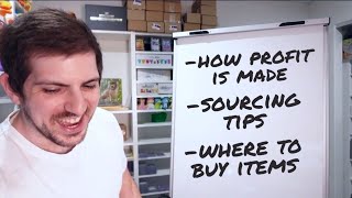 How To Source Trading Cards To Sell For Profit On eBay (or any items at all!)