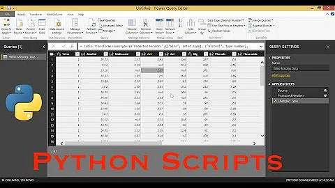 Running Python Scripts in Power BI