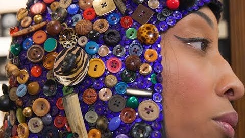 Meet the artist transforming buttons into works of art | New York Live TV