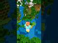 This Waterfall Is INSANELY Tall in Minecraft 😱🌊#minecraft #gaming #shorts