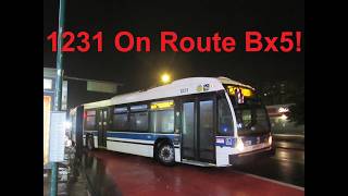 NeoplanDude NYCT 2010 NovaBus LFS-A On Route Bx5 To Longwood
