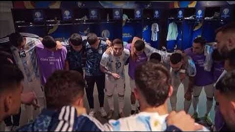La emotiva arenga de Lionel Messi antes de la final de la Copa América 2021 vs Brasil