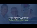 Retired Couple Solar Story
