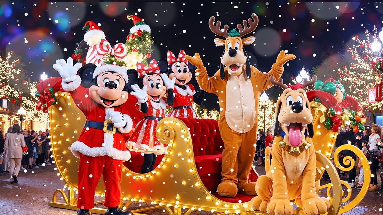 [4K] Disneyland Christmas 2025 Holiday Magic ✨ Walkthrough, Characters, Parade & Attractions