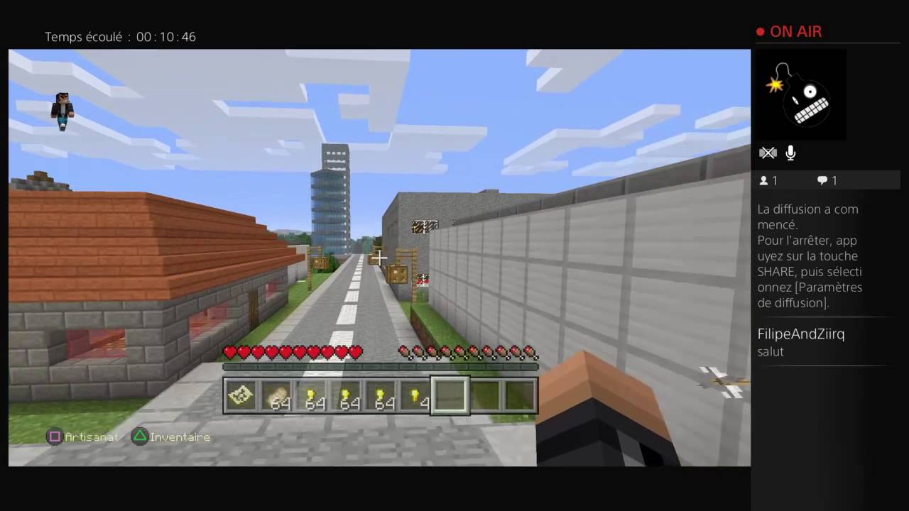 live RP sur minecraft rejoignez nous - YouTube