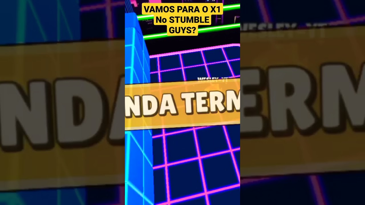 VAMOS JOGAR X1 NO STUMBLE GUYS? 