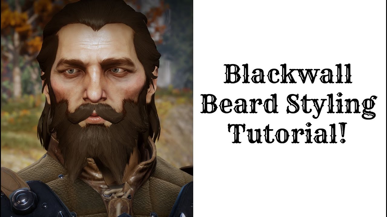 Blackwall Beard Styling tutorial YouTube