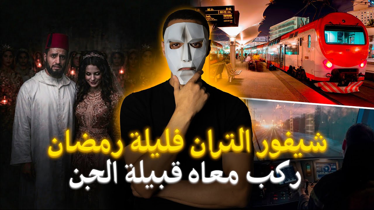 قصة شيفور التران فليلة رمضان ركب معاه الجن  😱