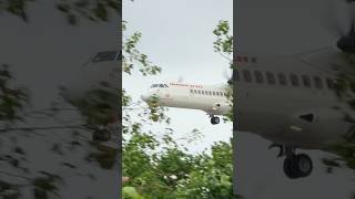 Atr-72 stable and calm approach #atr72 #airplane #landing #mumbai #aviation #allianceair