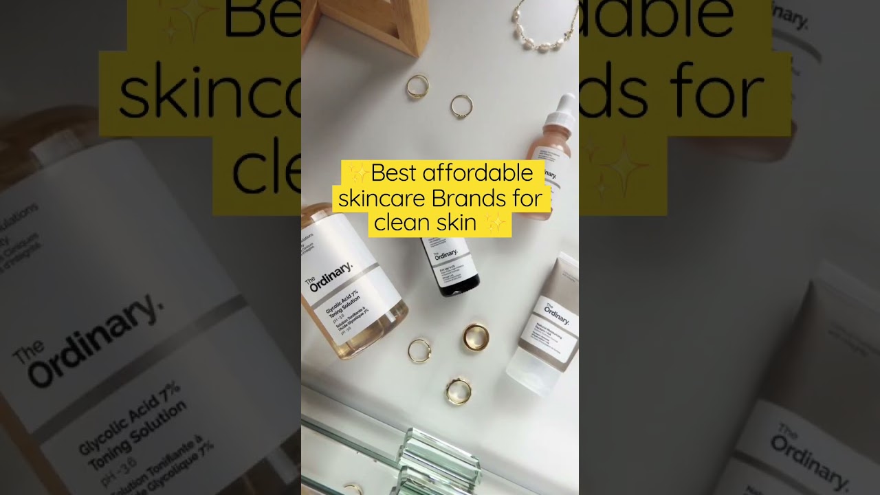 ✨Affordable skincare Brands for clean beauty ✨The Elegant Academy ✨