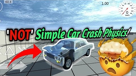 Simple Car Crash Physics 2?!!🤩🔥💯
