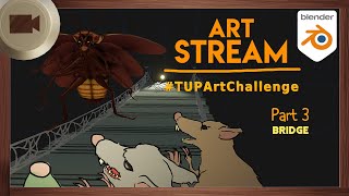 A Crawlers Sacrifice || PART 3 - Bridge || ART STREAM