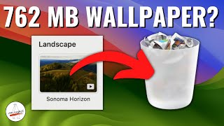 How To Delete Sequoia U0026 Sonomas New  Aerial Wallpapers they Are Huge