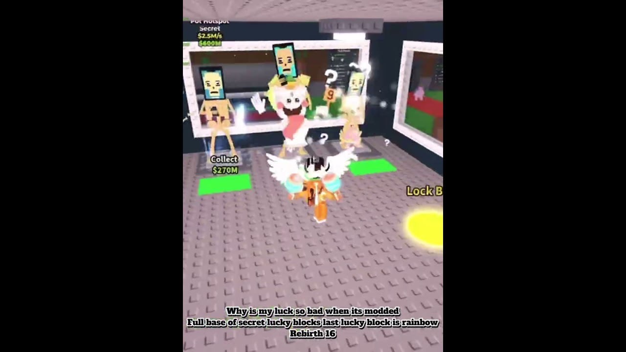 Isn’t ur luck supposed to be good in modded 