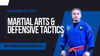 Episode 11 - Martial Arts & Defensive Tactics with Grand Master - Sal Banuelos