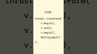 Ep-8: Thrust Transform Explained #thrust #gpu #cuda #parallelcomputing
