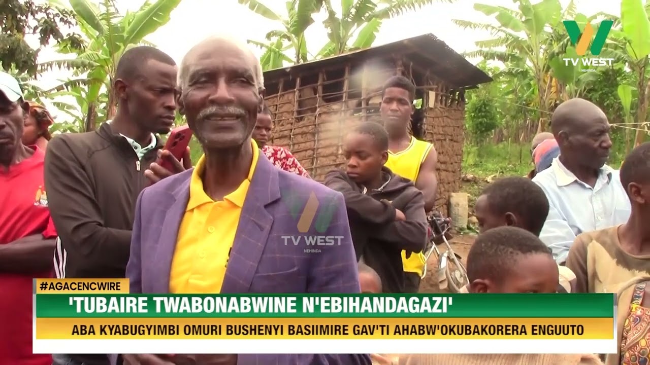 AGACENCWIRE: Tubaire twabonabwine n'ebihandagazi, aba Kyabugimbi basimire govt ahabw'okukora enguuto