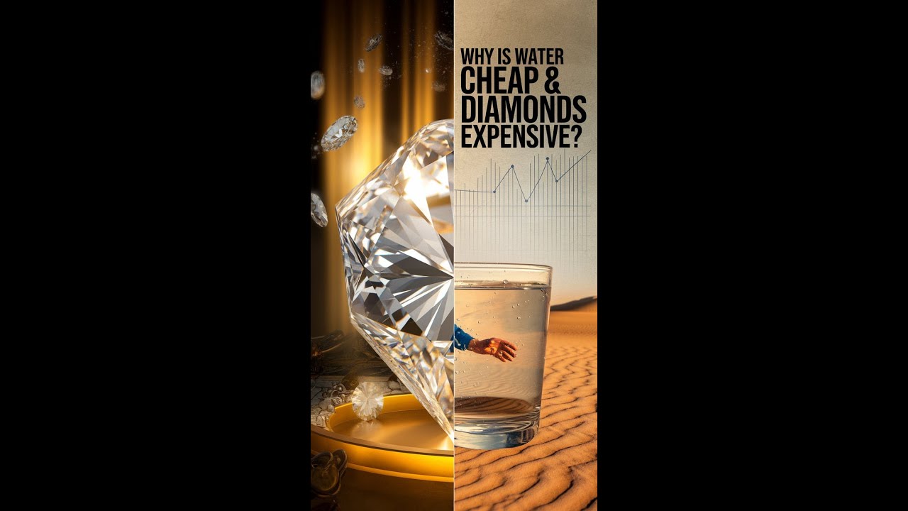 "The Value Paradox: Why Diamonds Cost More Than Water (Mind-Blowing Economics Explained!)"