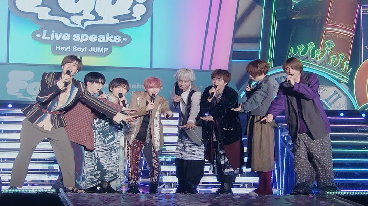 Hey! Say! JUMP - Fab! -Live speaks.- [Official Trailer]