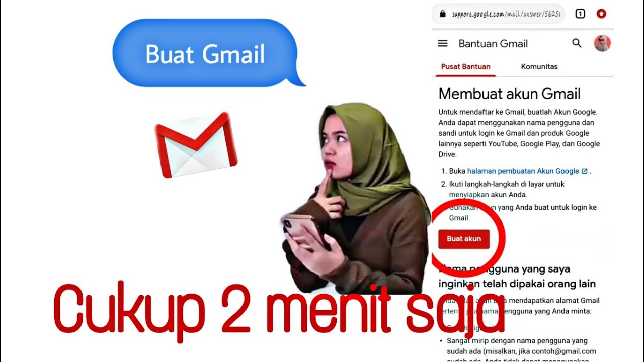Cara membuat akun email baru dengan cepat dan mudah 2020 