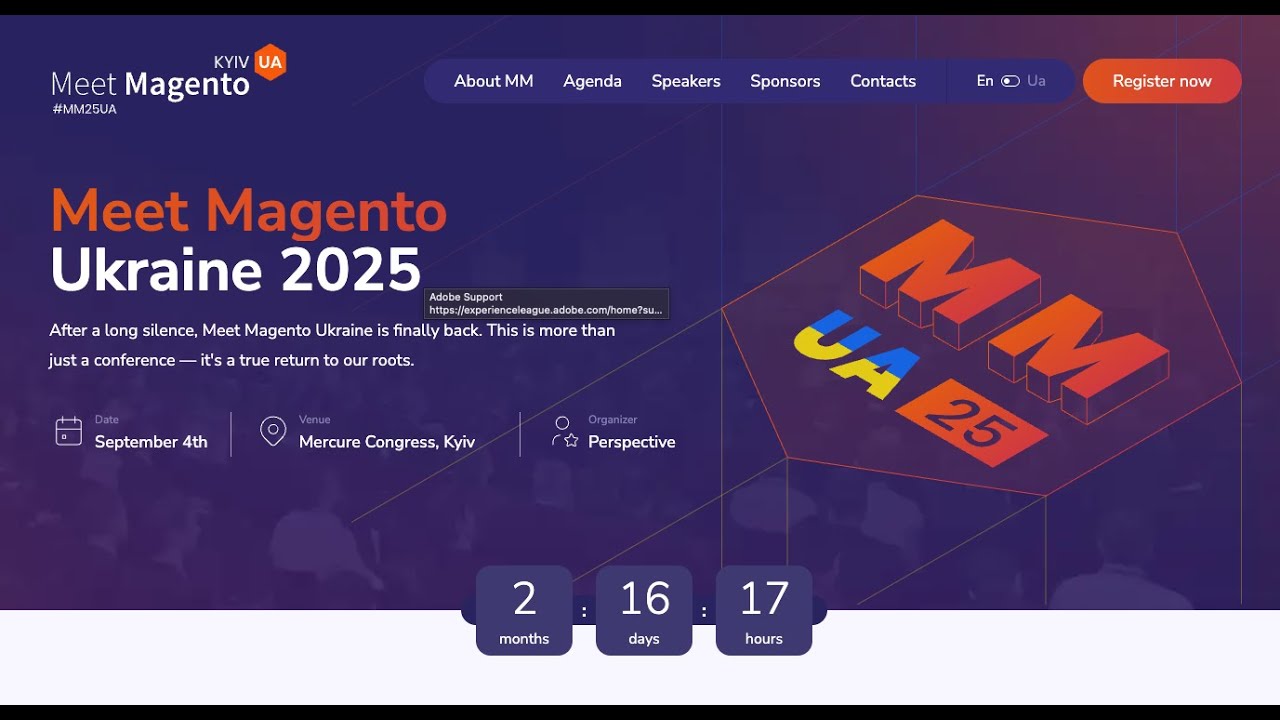 Meet Magento Ukraine 2025 - Free 2 Tickets waiting