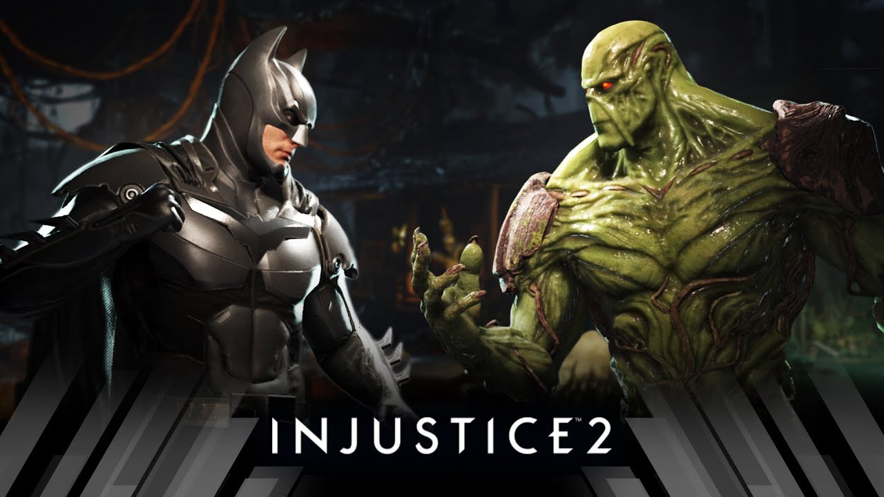 Injustice 2 - Batman Vs Swamp Thing (Very Hard)