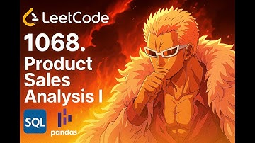 LeetCode 1068 Product Sales Analysis I  🚀 | Full SQL ( INNER JOIN ) + Pandas Tutorial 🔥|