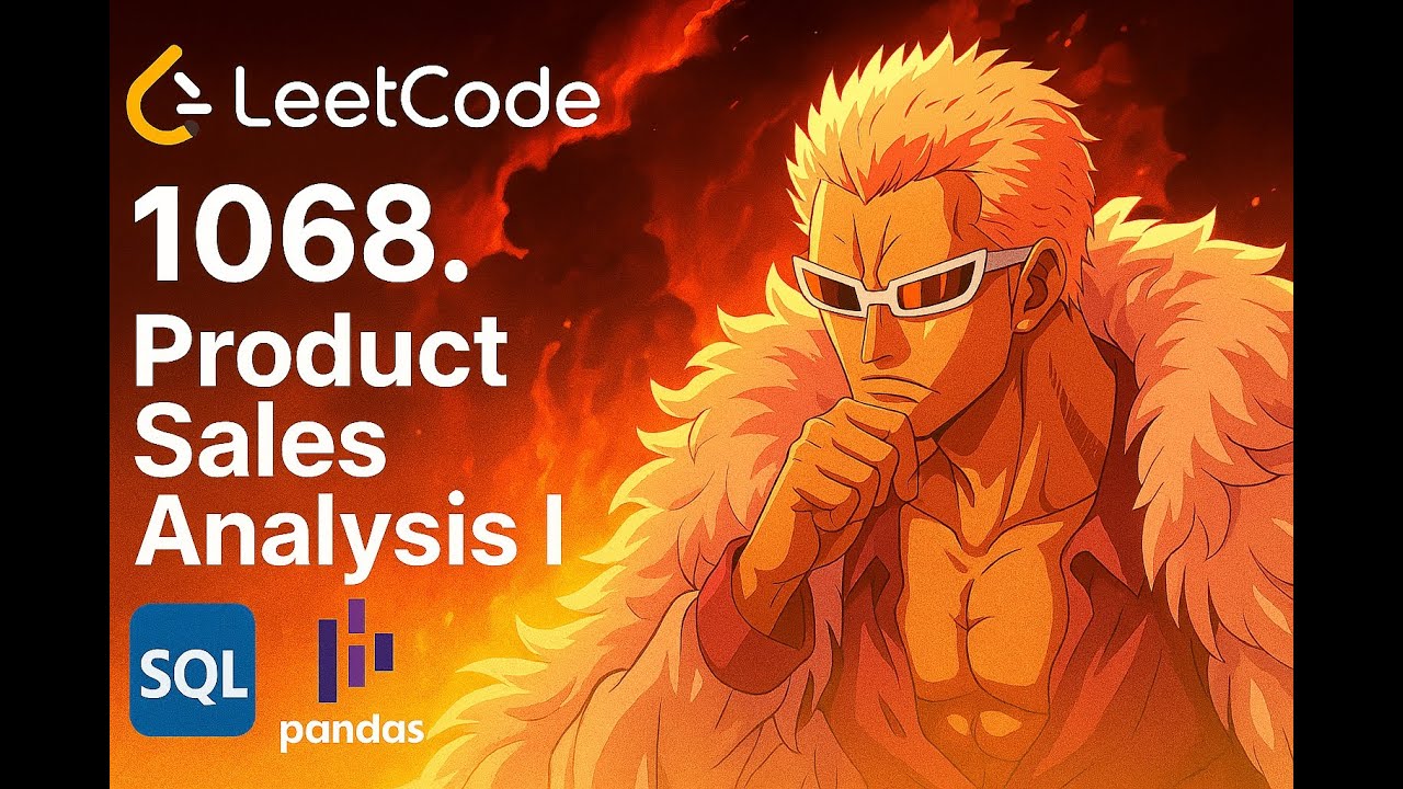LeetCode 1068 Product Sales Analysis I 🚀 | Full SQL ( INNER JOIN ...