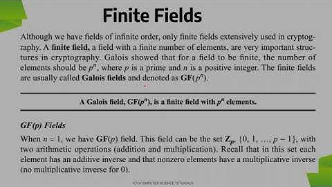 Ring-Field-GF(2) (KTU CST332 Foundations of Security in Computing-S6CS-Mod 1-Part 12)