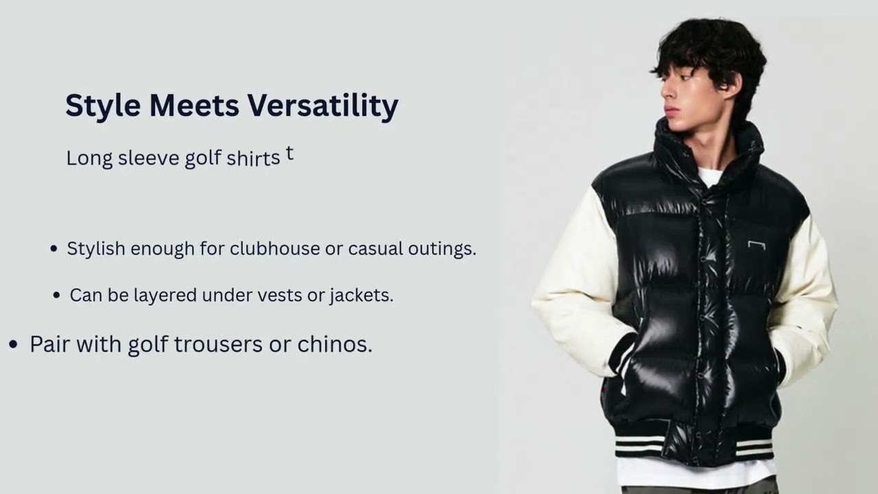 Long Sleeve  Golf Shirts for MEN Style, Comfort & Performance