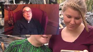 Family's fortune turns for the better after flood, fire