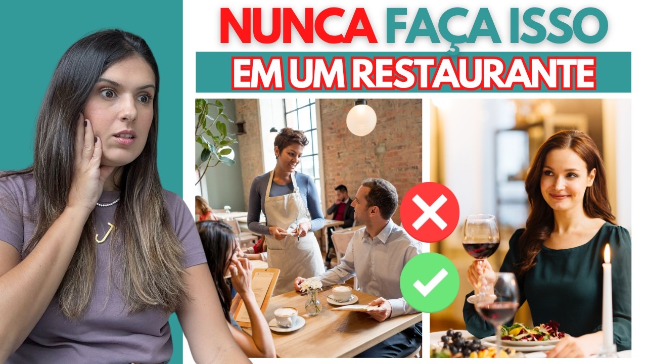 ETIQUETA EM RESTAURANTES | Como Jantar Fora com Elegância