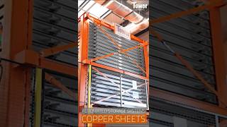 LogiTower: Automatic storage system for copper sheets at Płoszczyca company