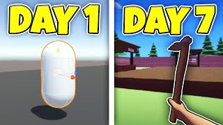 I made my first 3D game in 7 DAYS