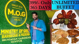 UNLIMITED BUFFET 399/-  ONLY | MOG in GUNTUR #guntur #andhra #food #andhrafood #briyani #spicyfood