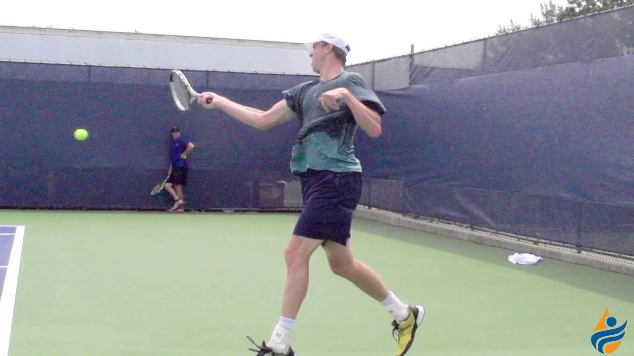 Sam Querrey Slow Motion Forehand, Backhand & Serve 240FPS 1080p