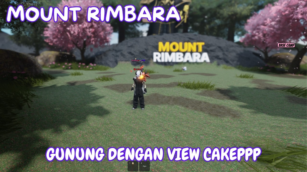 Gunung Cakep Dan Cocok Untuk Mabar Rame-Rame - Roblox - Mount Rimbara ...