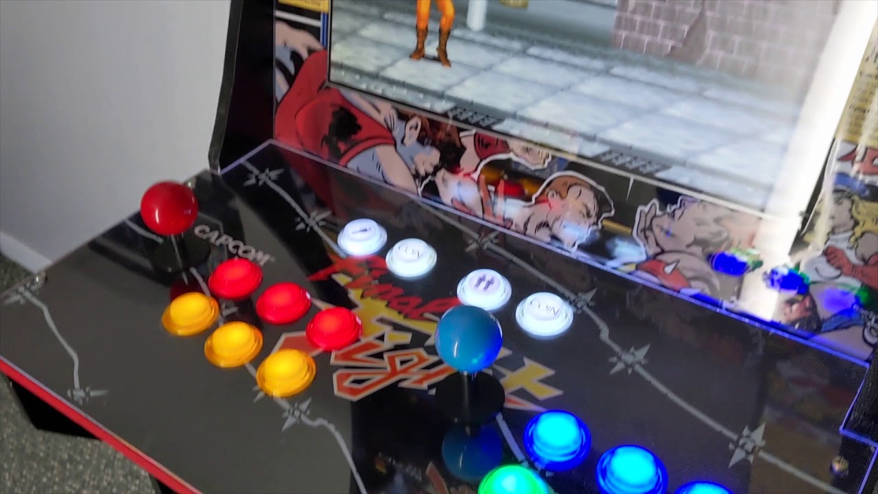 Final Fight Arcade Games Machine Custom Built To Size Of Arcade1up