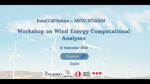 Workshop on wind energy computational analyses