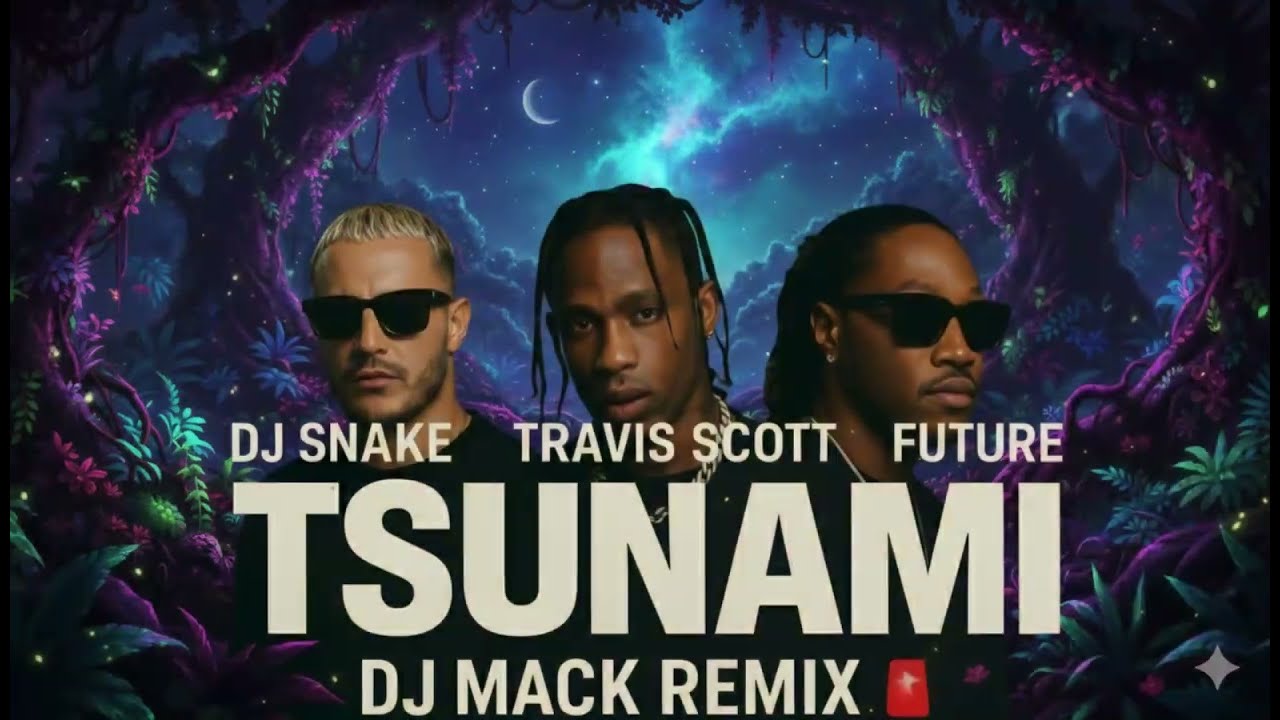 DJ Snake – Tsunami (DJ MACK Remix) feat. Future & Travis Scott | Official Visualizer