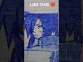 Draw to Madara Uchiha 👿😡#short #video