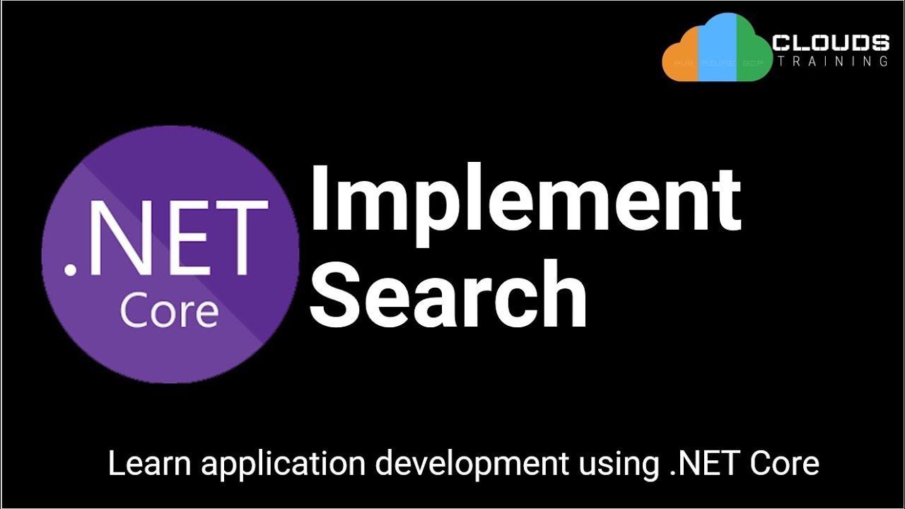 Core SEO: Implement Search in asp.net MVC core application - YouTube