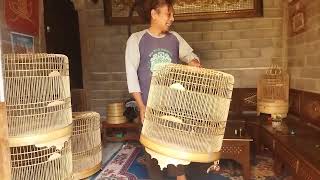Sangkar murai nomer 1 dan 2, knock down bisa Kecil Bisa BESAR